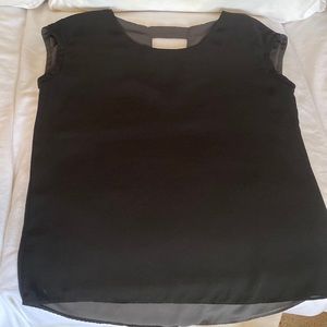Reversible black and grey top